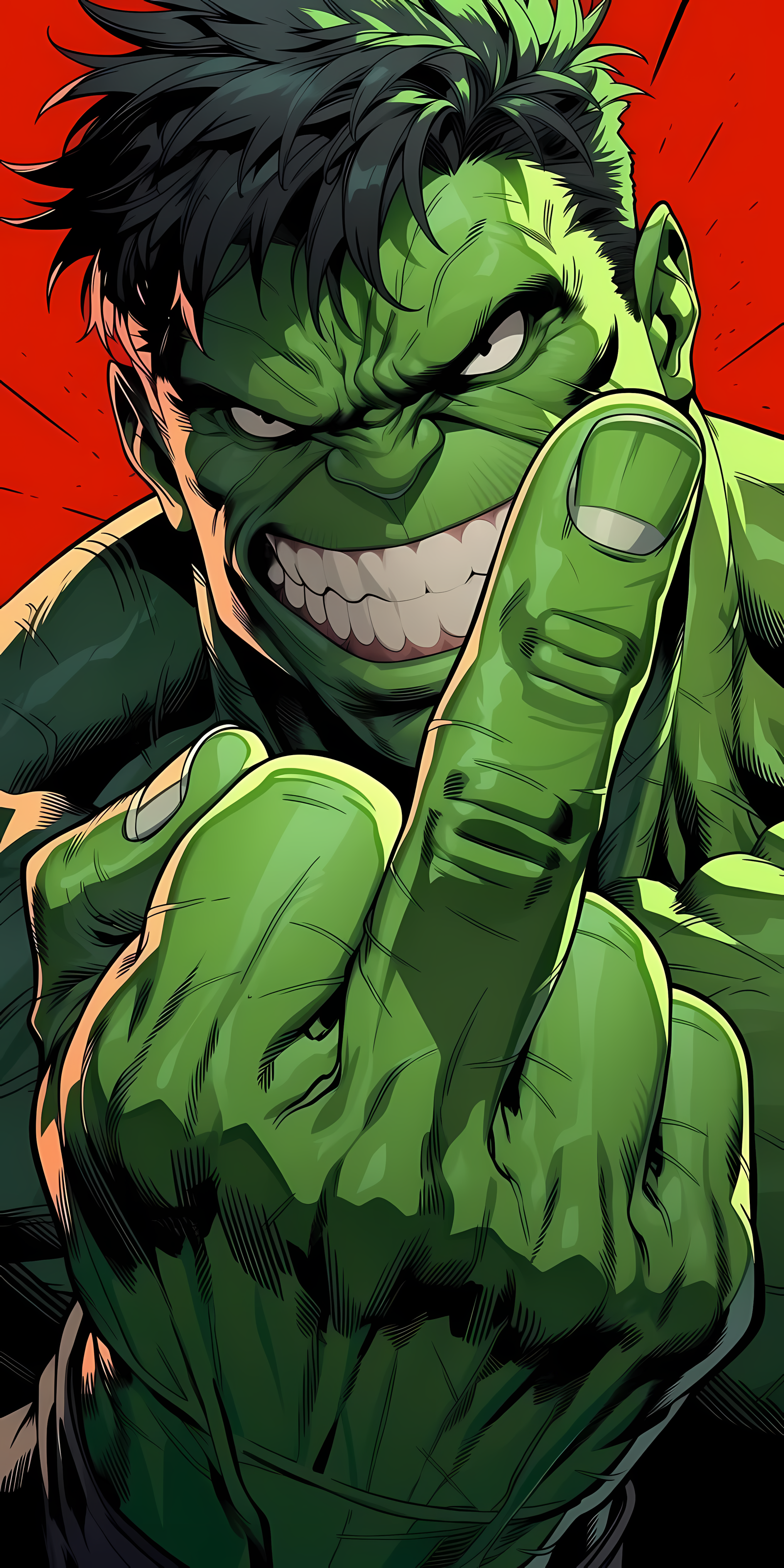 Hulk Savage Rage 4K Mobile Wallpaper Free Download | WatchOut Walls
